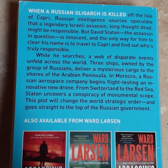 Assassin's Run by Ward Larsen, Paperback - Picture 4 of 6